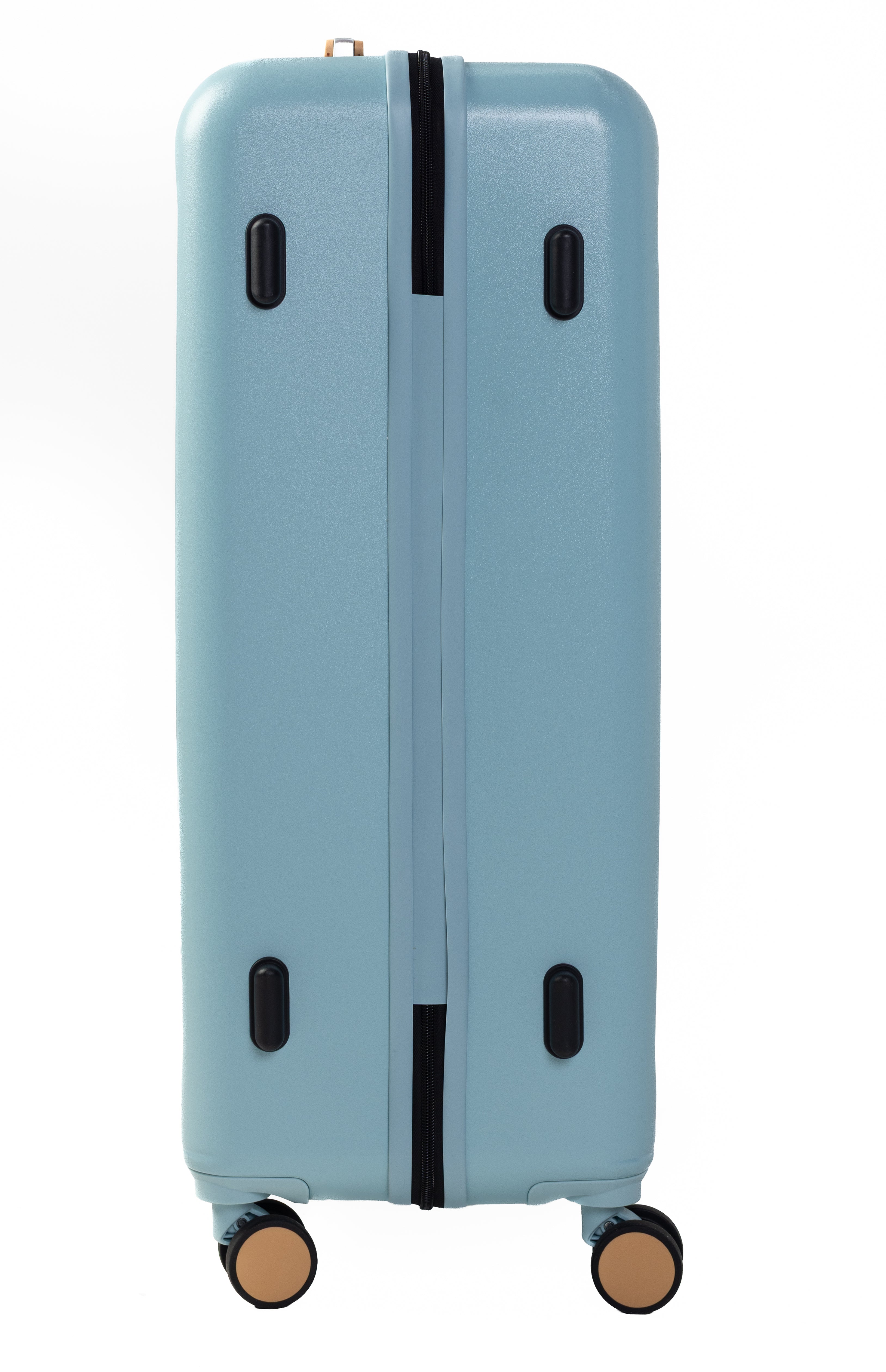 Goldenbritish Sky Blue Luxury 3-Piece Hard Shell Suitcase Set