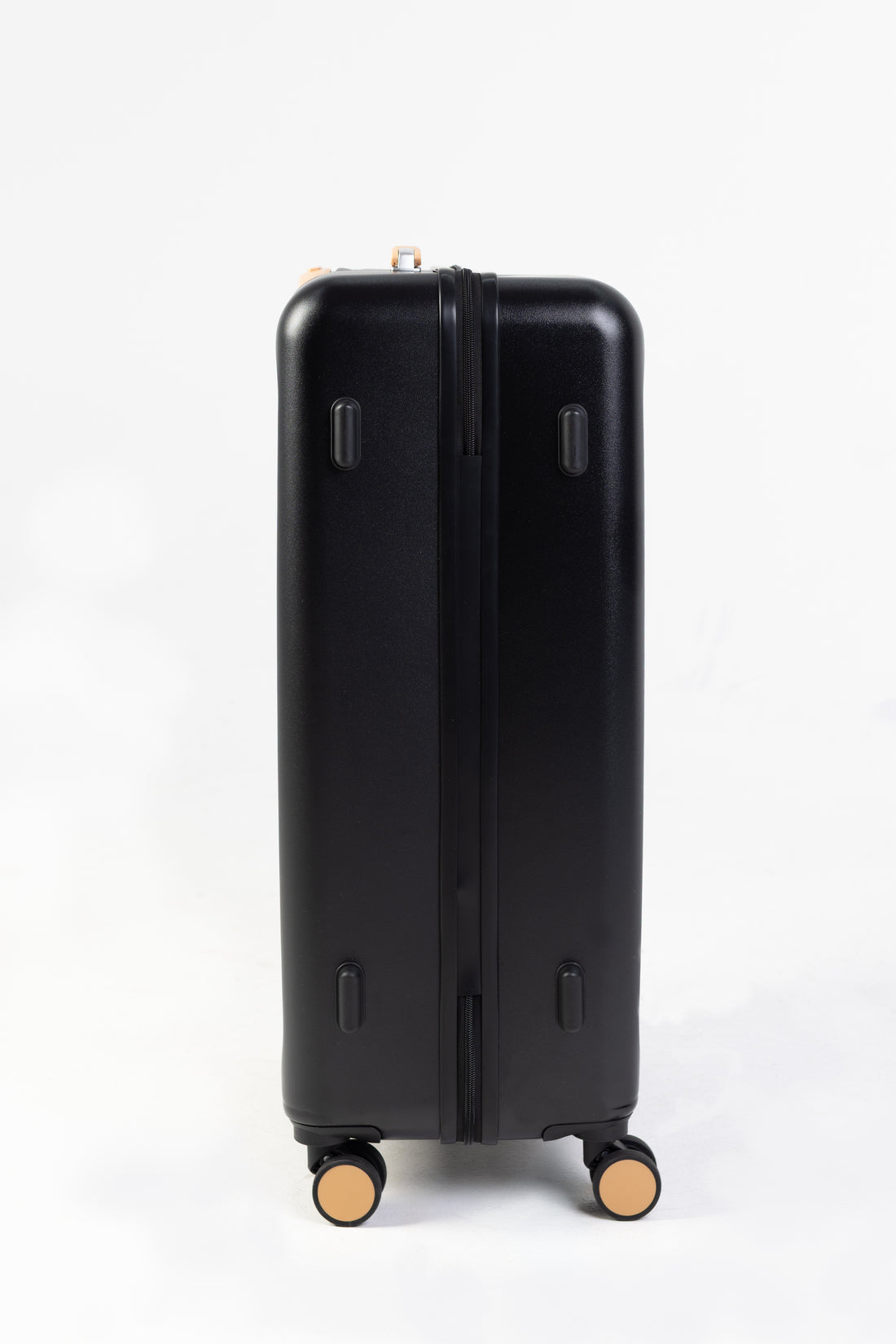 Goldenbritish Black Luxury 3-Piece Hard Shell Suitcase Set